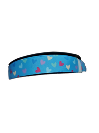 Confetti Hearts Nylon Dog Collar