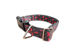 Christmas Cardinal Nylon Dog Collar