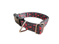 Christmas Cardinal Nylon Dog Collar