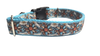 Western Floral Nylon Dog Collar
