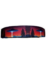 Beam Me Up UFO Nylon Dog Collar