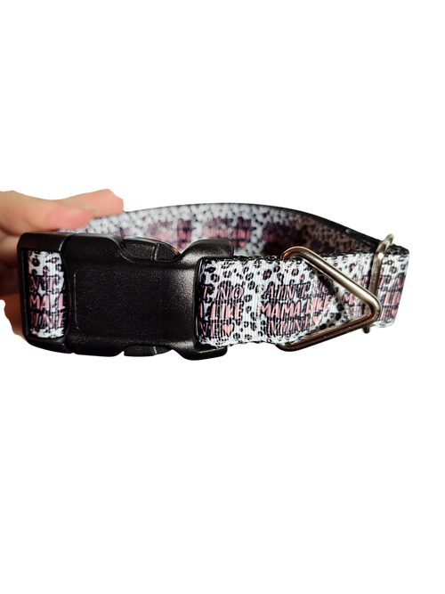 Ain't No Mama Like Mine Nylon Dog Collar