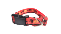 Beach Sunsets Nylon Dog Collar