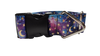 1.5" Wide Purple Stars and Moons Nylon Dog Collar