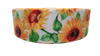 1.5" Wide Sunflowers Nylon Dog Collar