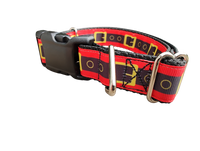 Santa Belt Christmas Nylon Dog Collar