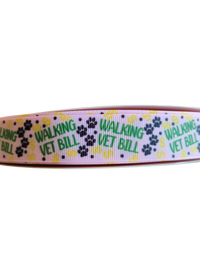 Walking Vet Bill Nylon Dog Collar