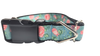 Roses on Blue Nylon Dog Collar