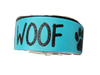 1.5" Wide Woof Nylon Dog Collar