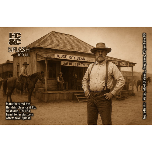 HC&C Judge Roy Bean Barbershop Shaving Collection