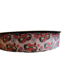 Mom Tattoo Nylon Dog Collar