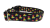 Rainbow Llamacorn Nylon Dog Collar