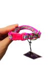 1/2" Bright Flowers Nylon Dog / Cat Collar