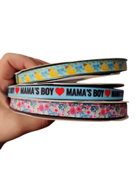 1/2" Mama's Boy Nylon Dog Collar