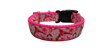 Rose Finch Bird Nylon Dog Collar