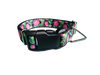Protea Flower Nylon Dog Collar