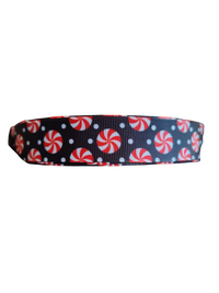 Peppermints Nylon Dog Collar, Leash