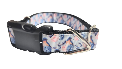 Blue Bird Nylon Dog Collar