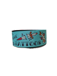 1.5" Cool Mom's Have Tattoos Wide Nylon Dog Collar
