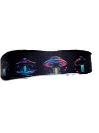 Neon UFO Nylon Dog Collar