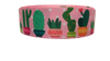 1.5" Wide Potted Cactus Nylon Dog Collar