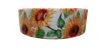 1.5" Wide Sunflowers Nylon Dog Collar