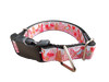 Pink Christmas Cookies Nylon Dog Collar