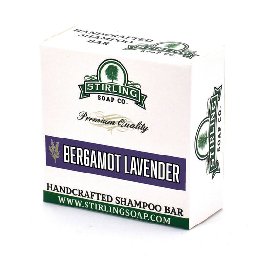 Stirling Soap Co. Bergamot Lavender Shampoo Bar 3.8 Oz