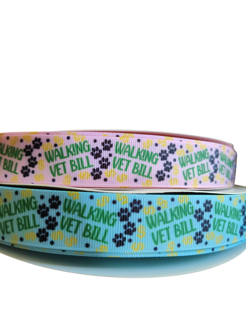 Walking Vet Bill Nylon Dog Collar