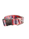1.5" Wide Mothman Cryptid Nylon Dog Collar