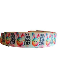 Eggstra Easter Nylon Dog Collar