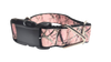 Pink Camo Nylon Dog Collar