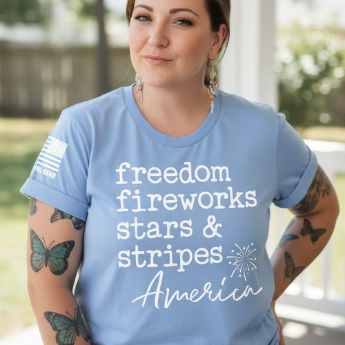 FREEDOM FIREWORKS TEE