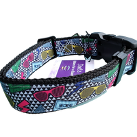 80's Style Nylon Dog Collar