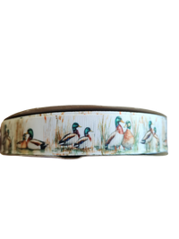 Mallard Duck Pair Nylon Dog Collar