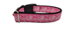 Fuck Pink Nylon Dog Collar