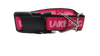 Lake Dog Pink Nylon Dog Collar