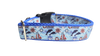 Dolphins at Sea Nylon Dog Collar