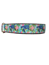 Sea Turtles and Flowers Nylon Dog Collar