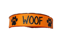 Woof Nylon Dog Collar