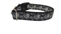 Fuck Black Nylon Dog Collar