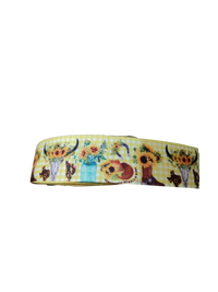 1.5" Wide Southern Decor Nylon Dog Collar