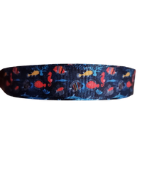 Reef Fish Nylon Dog Collar