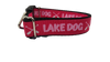 Lake Dog Pink Nylon Dog Collar