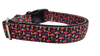 Little Mushrooms Nylon Dog Collar