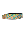 Flower Rows Nylon Dog Collar