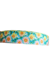 Flower Rows Nylon Dog Collar