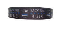 Back the Blue Nylon Dog Collar