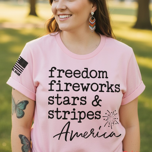 FREEDOM FIREWORKS TEE