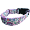 Sushi Friends Lavender Nylon Dog Collar MD, LG, XL, Leash